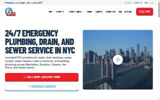 Nonstop Plumbers CORP website