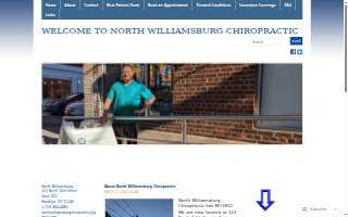 North Williamsburg Chiropractic website