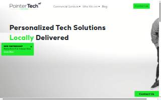 PointerTech IT website