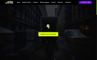 Slick Moving Brooklyn website