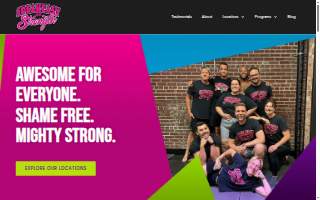 Speakeasy of Strength website