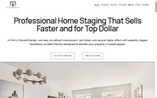 Terry Mainord Design website