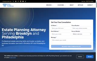 Zeus Estate Planning PLLC website