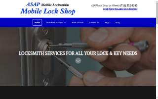 ASAP Mobile Locksmiths - Mobile Lock Shops website
