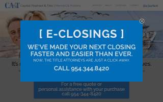 Capital Abstract of Buffalo website