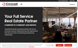 Ciminelli Real Estate Corporation website