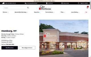 City Mattress of Buffalo website