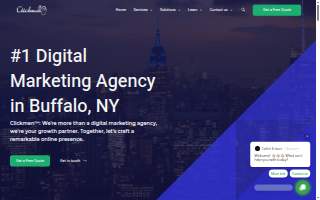 Clickmen™ Digital Marketing Agency website