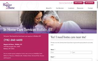 Happier At Home - Buffalo website