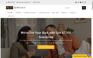 HUNT Mortgage (NMLS #37405) of Milford website