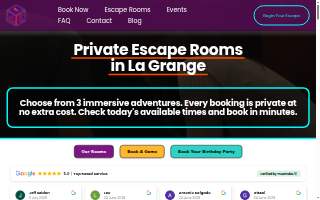 Just In Case Party Rentals of Buffalo website