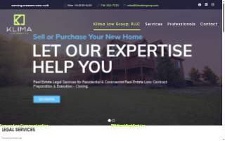 Klima Law Group PLLC website