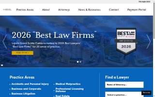 Lipsitz Green Scime Cambria LLP website