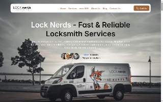 Lock Nerds Locksmith LLC of Buffalo website
