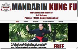 Mandarin Kung Fu Karate of Buffalo website