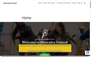 Musicality Central website