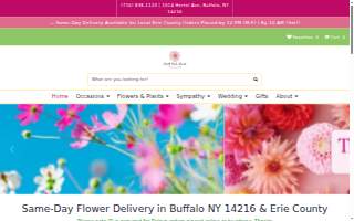North Park Florist website