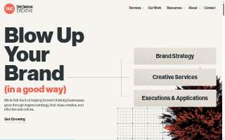 Renoun Creative website