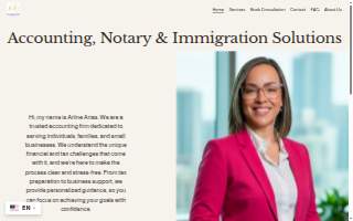 Arline Arias & Associates website