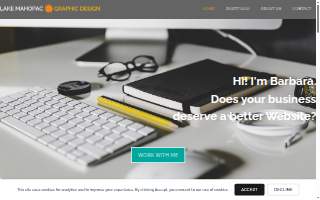 Lake Mahopac Graphic Design website
