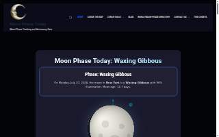 moon blue Spa website