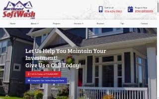 Northeast Softwash website