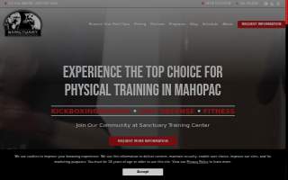 Sanctuary Training Center website