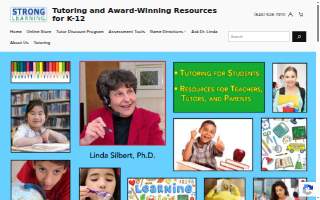 Strong Learning Center - Linda and Al Silbert website