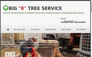 Big R Tree Service Inc. of Centereach website