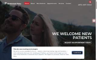 Centereach Vision website
