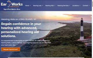 Ear Works Audiology website