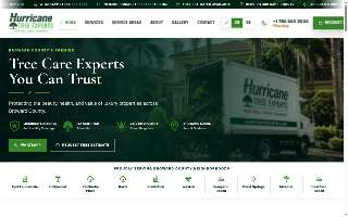 Hurricane Tree Experts Inc. of Centereach website