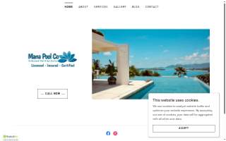 Mana Pool Co of Centereach website