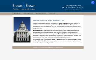 Michael J. Brown, P.C. website