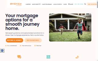Embrace Home Loans of Central Islip website
