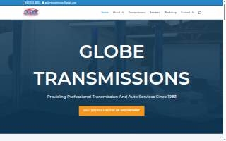 Globe Transmissions of Central Islip website