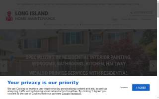 Long Island Home Maintenance of Central Islip website