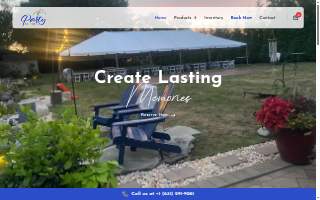 Party Center Online of Central Islip website