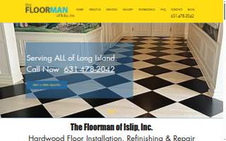 The Floorman of Islip, Inc. website