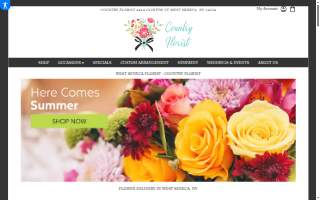 Country Florist of Cheektowaga website