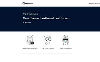 Good Samaritan Home Health Agency website