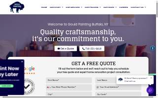 Gould Painting WNY of Cheektowaga website
