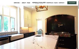 Kendal Cavalieri Design of Cheektowaga website