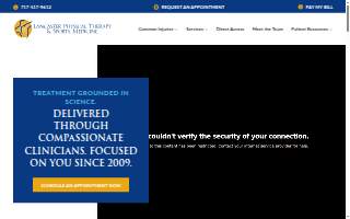Lancaster Depew Cheektowaga Physical Therapy website