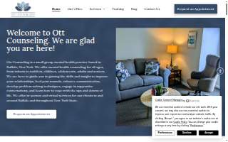 Ott Counseling website