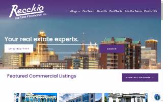 Recckio Real Estate & Development, Inc. website