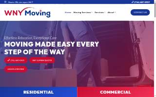 WNY Moving of Cheektowaga website