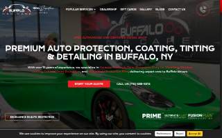 Buffalo Car Care - Paint Protection Film, Ceramic Coatings & Window Tinting of Clarence website