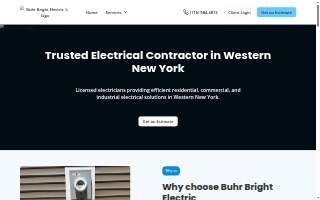 Buhr Bright Electric website