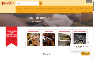 Cadence Music website